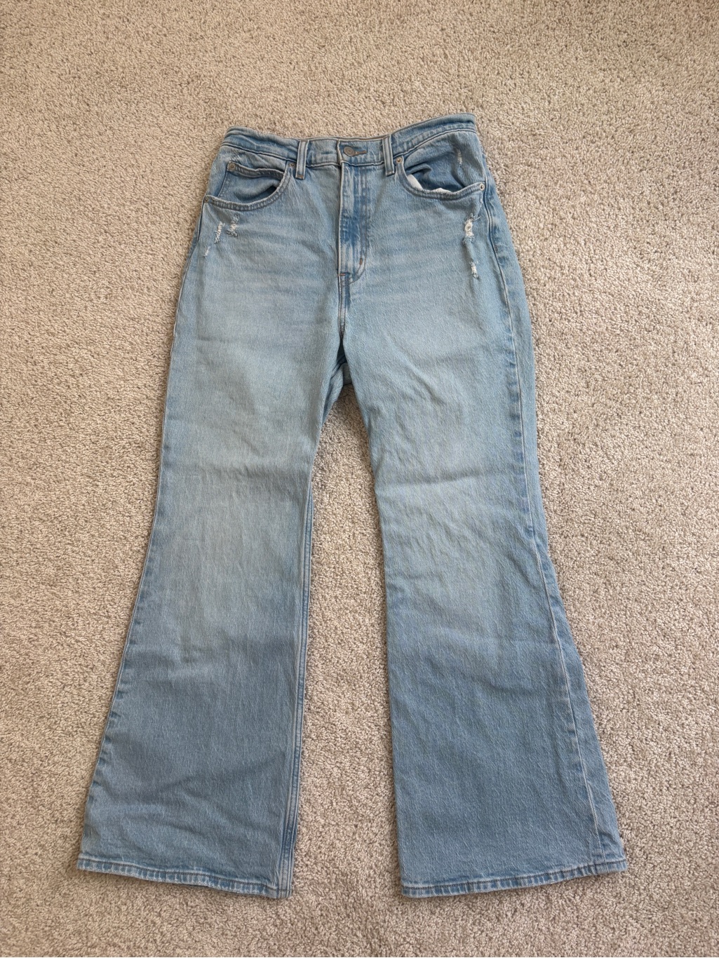 Levi’s High Rise 70s Flare Jeans
